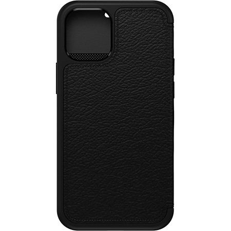 OtterBox Strada Carrying Case (Folio) Apple iPhone 12 mini Smartphone - Shadow Black