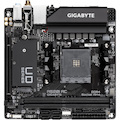Gigabyte Ultra Durable A520I AC Desktop Motherboard - AMD A520 Chipset - Socket AM4 - Mini ITX