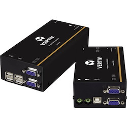 Vertiv Avocent LV3000 | IP KVM Extender | Dual VGA, USB, Audio (LV3020P-001)