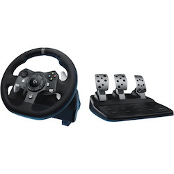 Logitech Driving Force G920 Gaming Steering Wheel, Gaming Pedal PC/XBOX ONE