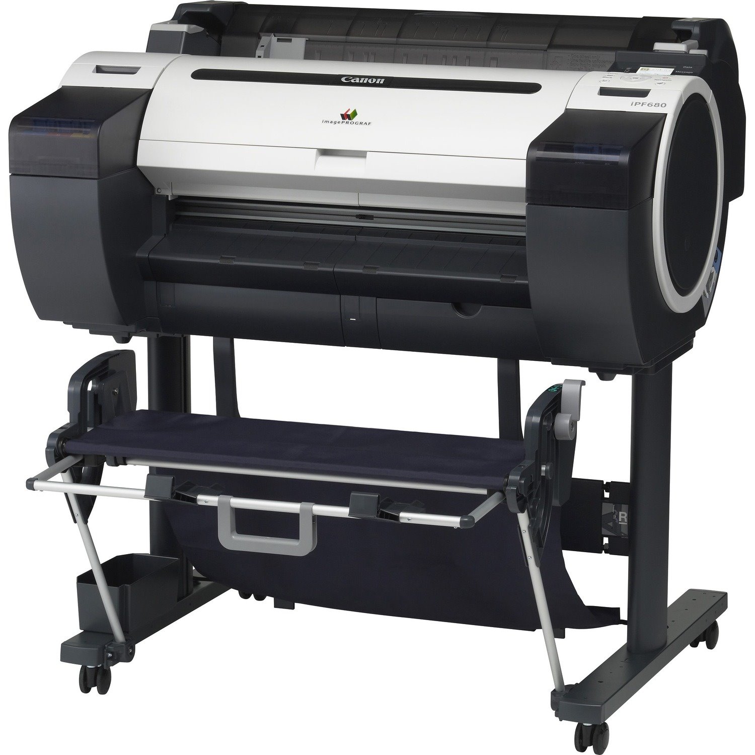 Canon imagePROGRAF iPF680 Inkjet Large Format Printer - 24.02" Print Width - Color