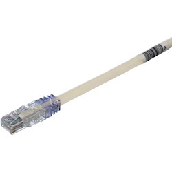 Panduit Cat 6A 24 AWG UTP Copper Patch Cord, 15 ft, White