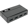 Tripp Lite by Eaton 4-Port USB 3.x (5Gbps) Hub for Data and USB Charging - USB-A, 2.4A Charging