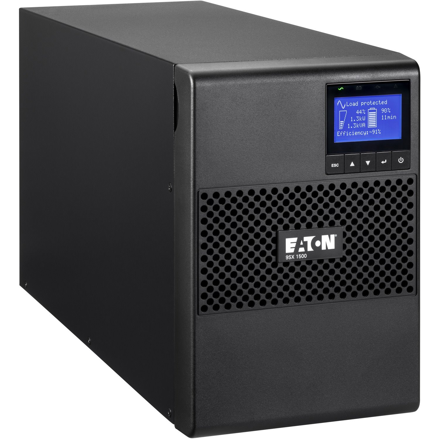 Eaton 9SX 1500VA 1350W 208V Online Double-Conversion UPS - 6 C13 Outlets, Cybersecure Network Card Option, Extended Run, Tower - Battery Backup