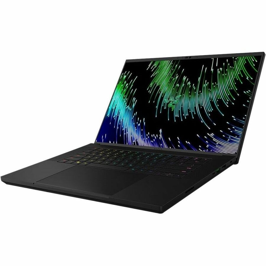 Razer Blade 16 40.6 cm (16") Gaming Notebook - UHD+ - 3840 x 2400 - Intel Core i9 13th Gen i9-13950HX Tetracosa-core (24 Core) - 32 GB Total RAM - 2 TB SSD - Black Anodized Aluminum