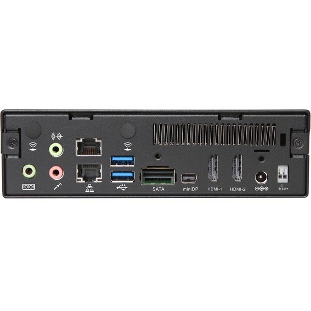 AOpen Digital Engine DE7400 Desktop Computer - Intel Core i5 - 8 GB - 64 GB SSD - Mini PC - Black