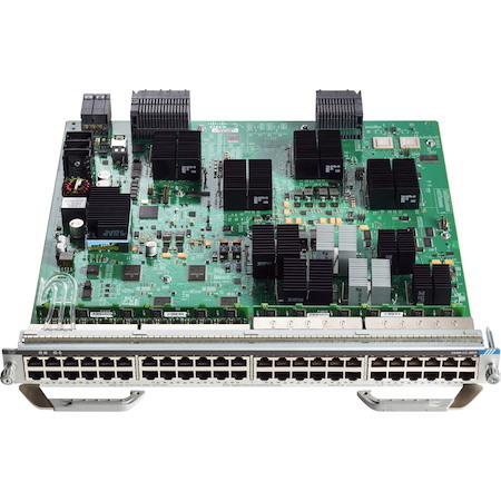 Cisco C9400-LC-48UX Expansion Module - 24 x RJ-45 10GBase-T UPoE LAN, 24 x RJ-45 10/100/1000Base-T UPoE LAN