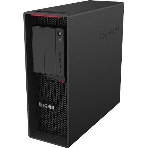Lenovo ThinkStation P620 30E0011ACA Workstation - 1 x AMD Ryzen Threadripper PRO 5975WX - 64 GB - 2 TB SSD - Tower - Graphite Black