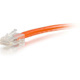 C2G-1ft Cat6 Non-Booted Unshielded (UTP) Network Patch Cable - Orange