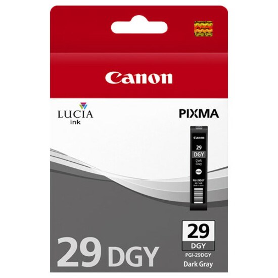 Canon LUCIA PGI-29DGY Original Inkjet Ink Cartridge - Dark Grey Pack