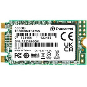 Transcend MTS425S 500 GB Solid State Drive - M.2 2242 Internal - SATA (SATA/600)