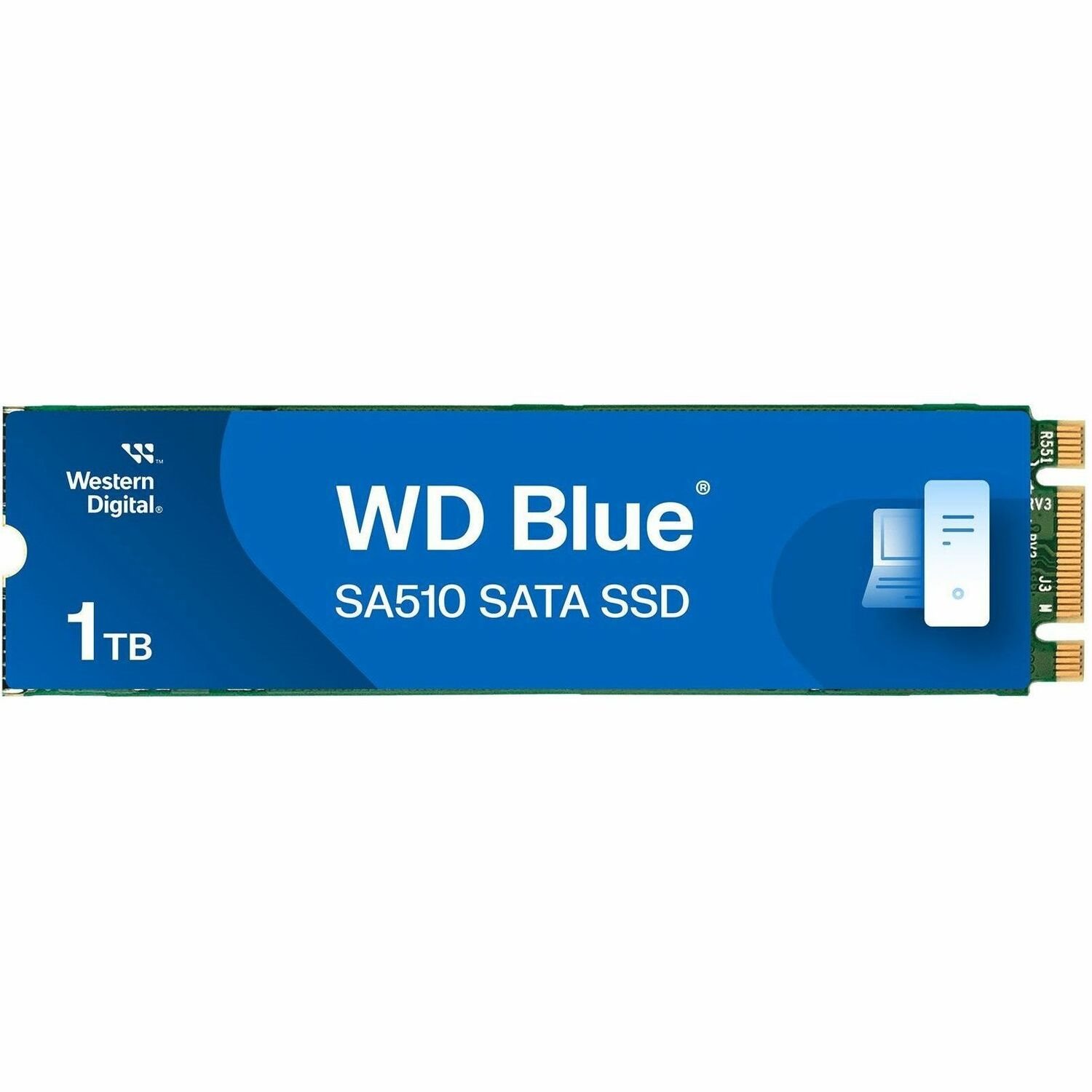 WD Blue SA510 WDS100T3B0B-00AXS0 1 TB Solid State Drive - M.2 2280 - SATA