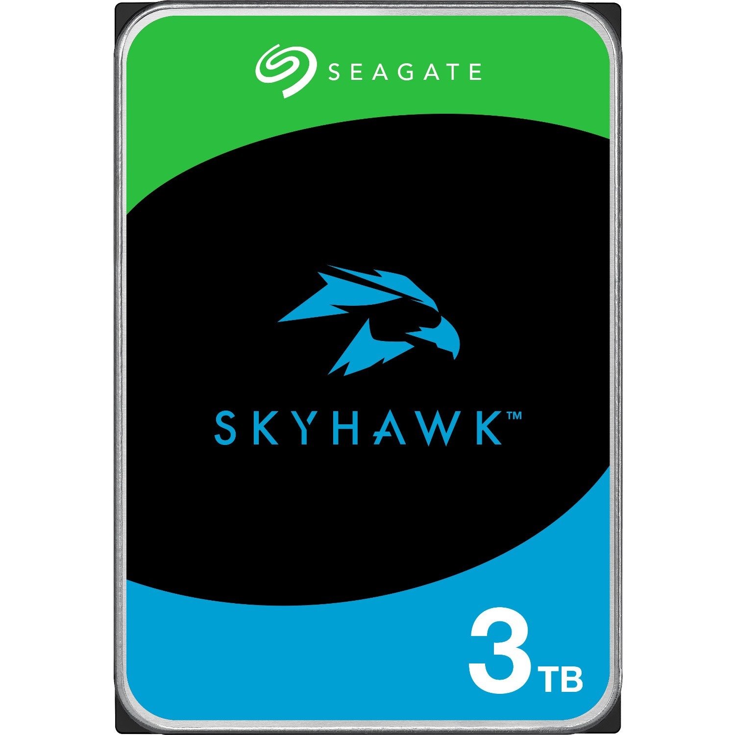 Seagate SkyHawk ST3000VX015 3 TB Hard Drive - 3.5" Internal - SATA (SATA/600) - Conventional Magnetic Recording (CMR) Method