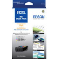 Epson DURABrite Ultra 812XL Original High Yield Inkjet Ink Cartridge - Value Pack - Black, Cyan, Magenta, Yellow - 4 / Pack