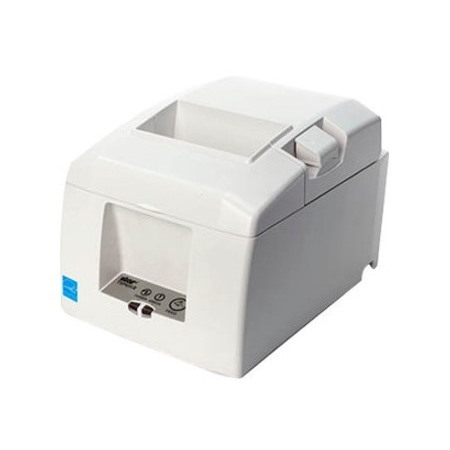 Star Micronics TSP650II Thermal Printer, WLAN, Ethernet, USB, Two Peripheral USB, CloudPRNT - Auto Cutter, External Power Supply Included, Gray