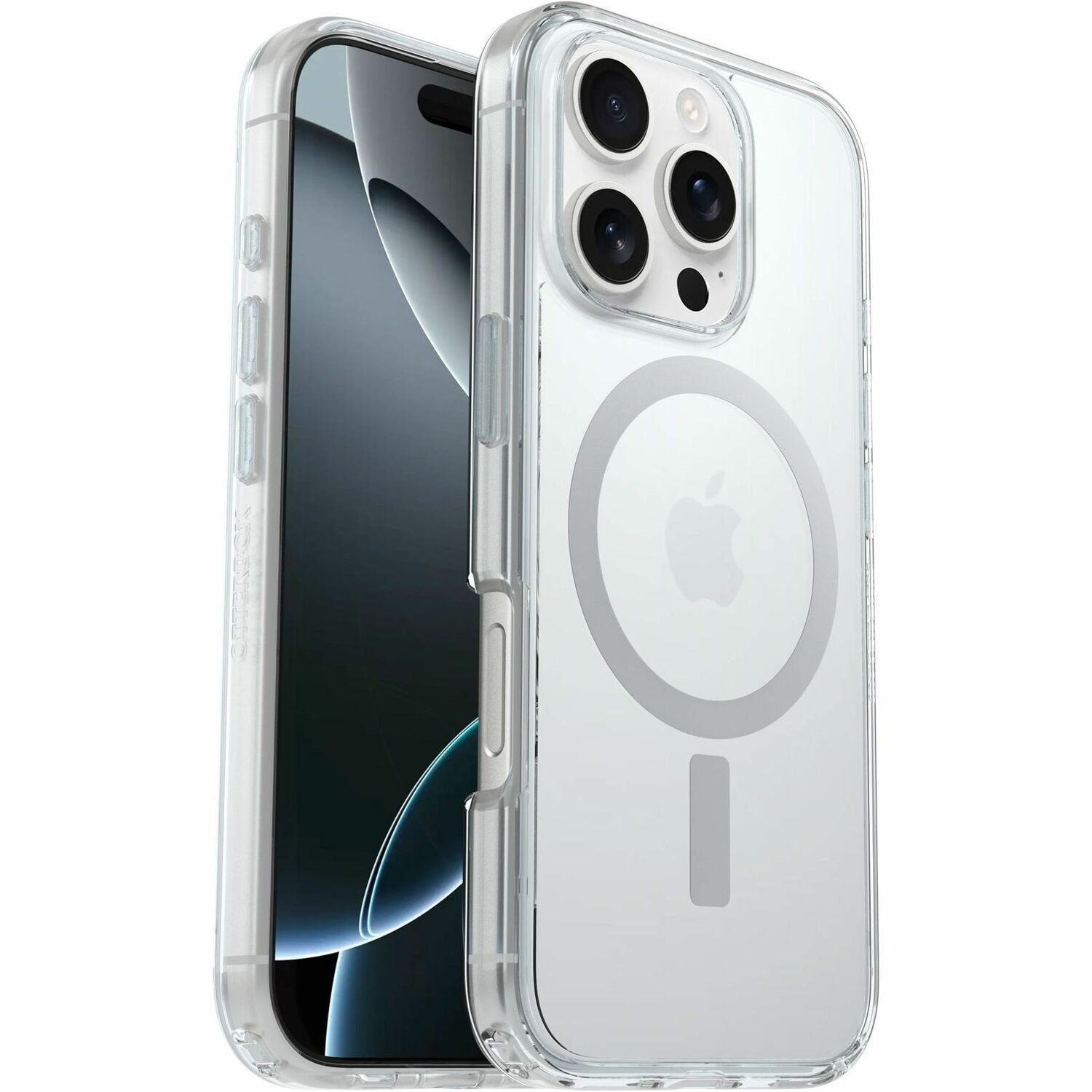 OtterBox Symmetry Case for Apple iPhone 16 Pro Smartphone - Clear