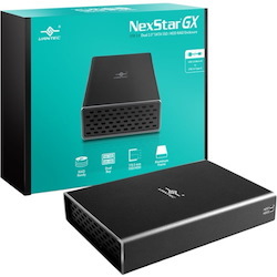 Vantec NexStar GX NST-272S3-BK Drive Enclosure SATA/600 - USB 3.0 Micro-B Host Interface - UASP Support