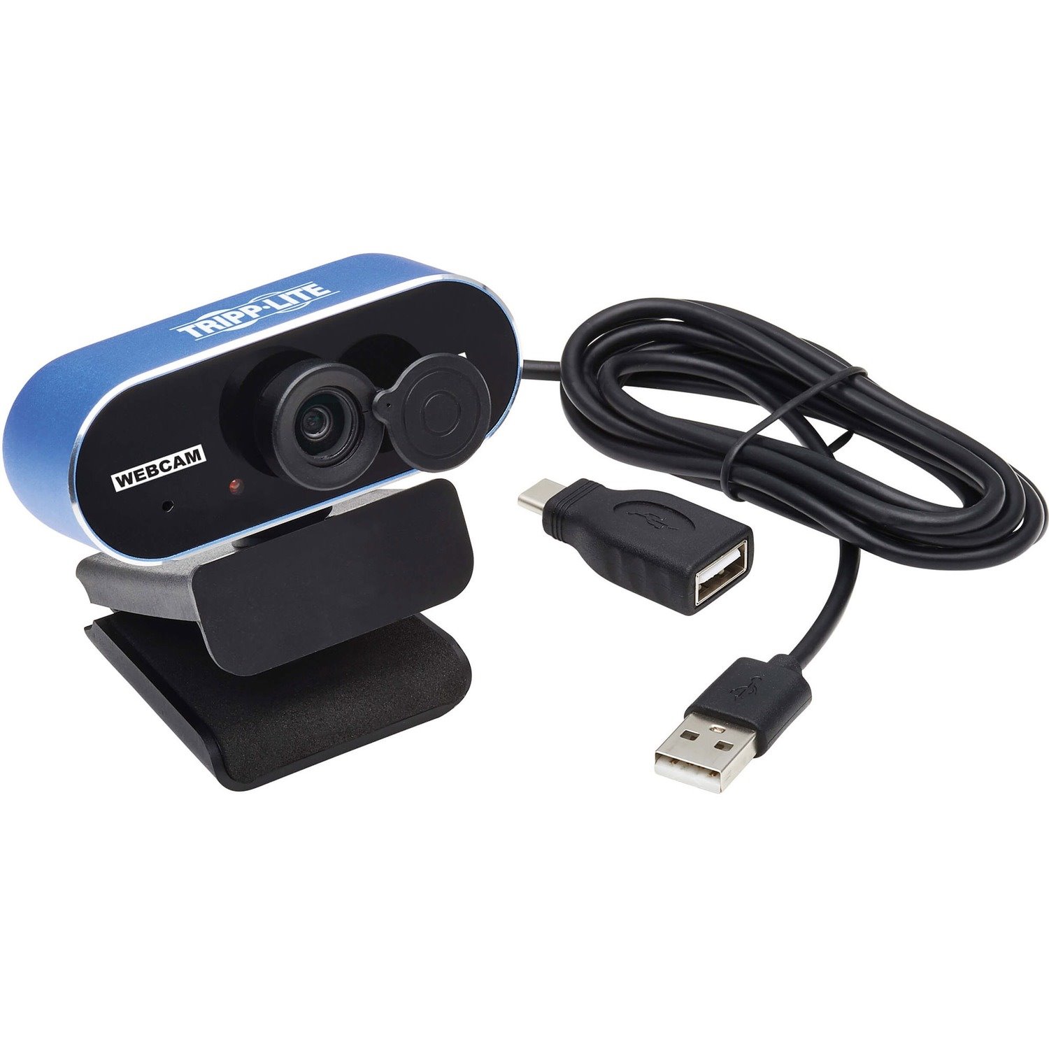 Tripp Lite AWC-002 Webcam - 2 Megapixel - 30 fps - Black, Blue - USB 2.0