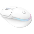 Logitech G Aurora Collection G705 Travel Gaming Mouse - Bluetooth - USB - 6 Button(s) - 6 Programmable Button(s) - White
