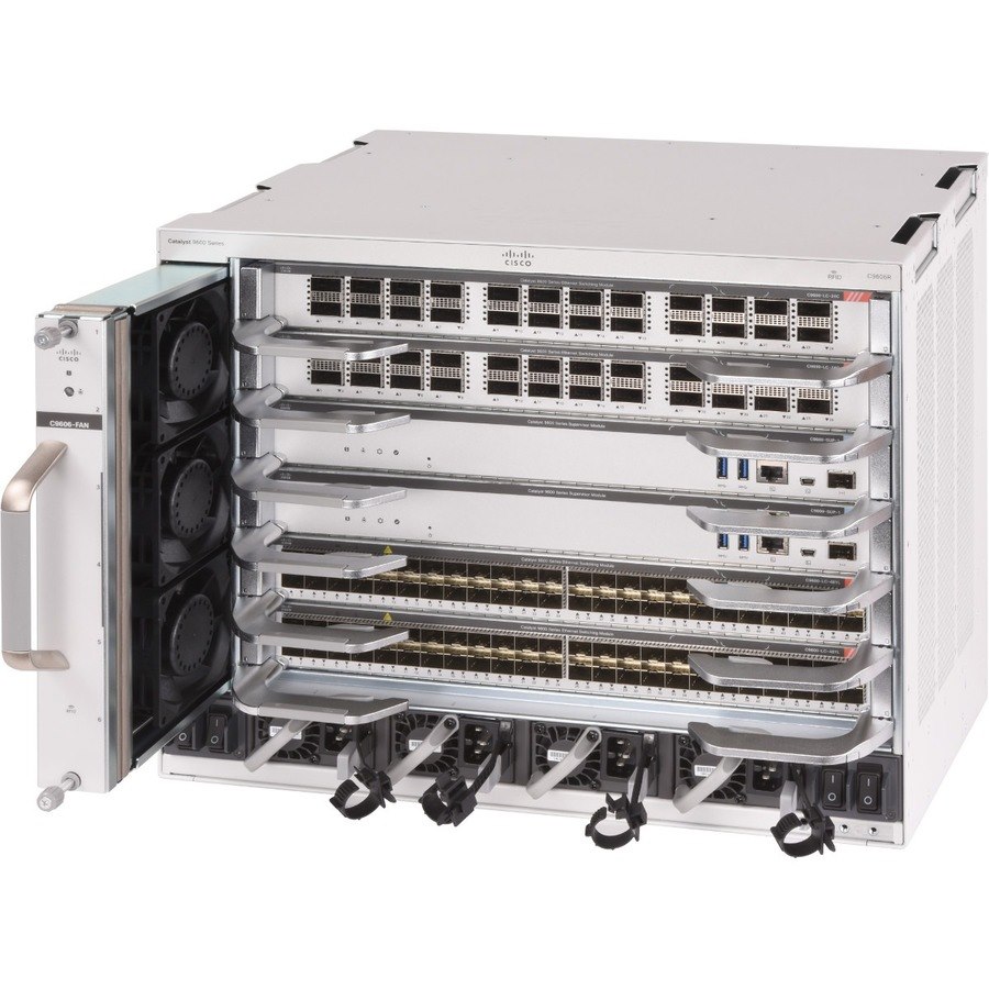 Cisco Catalyst 9600 Series 6 Switch Chassis