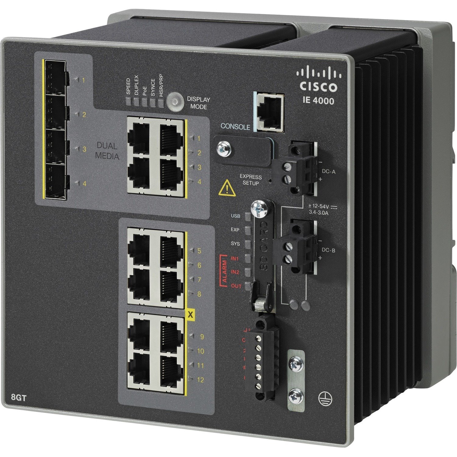 Cisco IE-4000-8GT4G-E Layer 3 Switch
