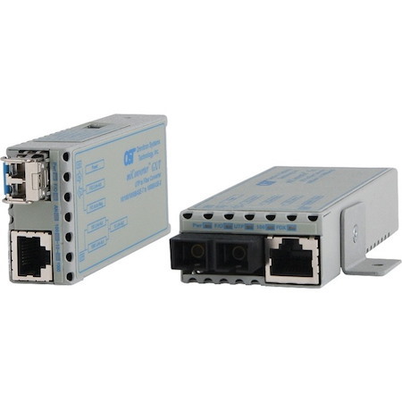 Omnitron Systems miConverter GX/T 1222-0-9Z Transceiver/Media Converter