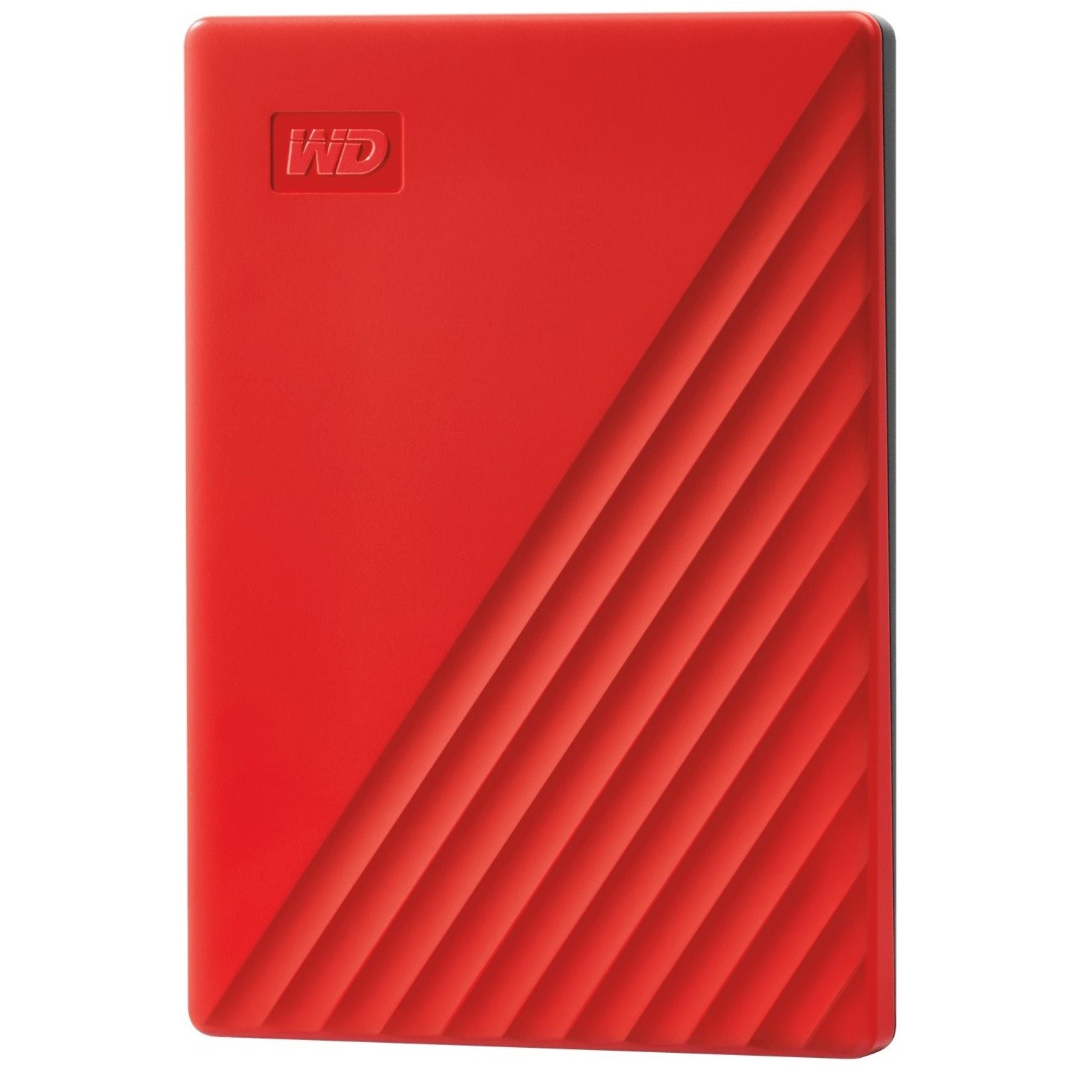 WD My Passport WDBYVG0010BRD-WESN 1 TB Portable Hard Drive - External - Red