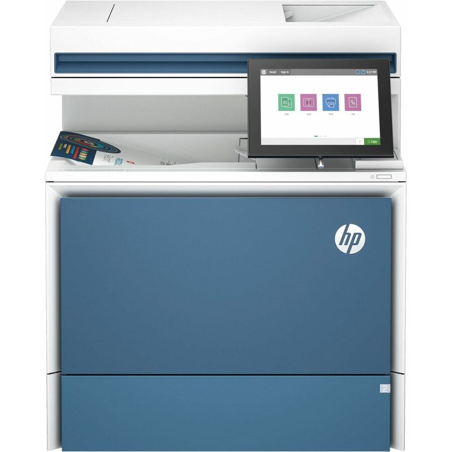 HP LaserJet Enterprise X58045dn Laser Multifunction Printer - Colour