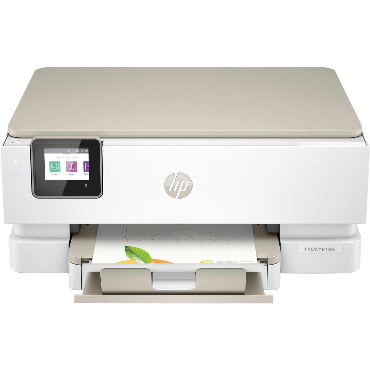 HP ENVY Inspire 7221E Inkjet Multifunction Printer - Surf Blue