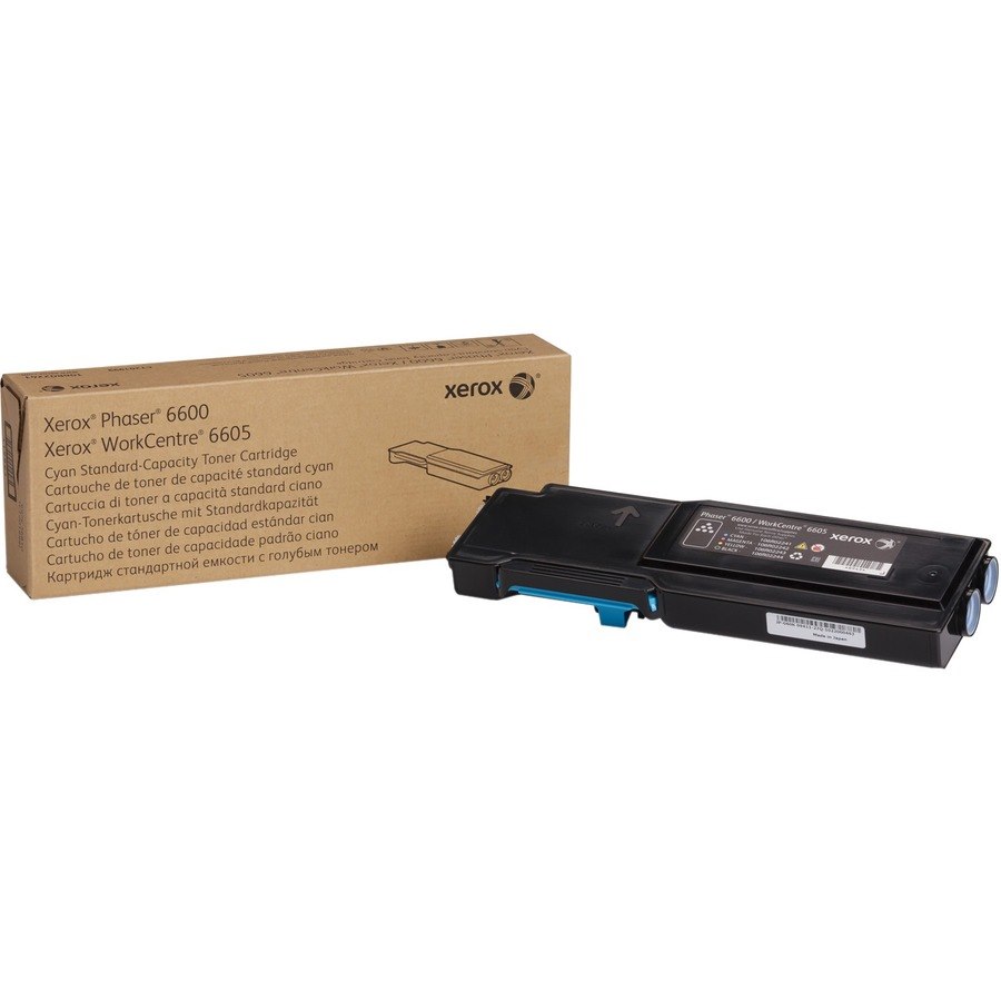 Xerox Original Standard Yield Laser Toner Cartridge - Cyan Pack