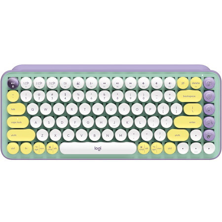 Logitech POP Keys Wireless Mechanical Keyboard With Emoji Keys - Daydream Mint