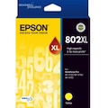Epson DURABrite Ultra 802XL High Yield Inkjet Ink Cartridge - Yellow - 1 Pack