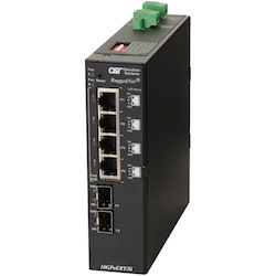 Omnitron Systems RuggedNet 10GPoEBT/Si 3262B-0-24-2Z Ethernet Switch