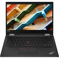 Lenovo ThinkPad X13 Yoga Gen 1 20SX0032CA 13.3" Touchscreen 2 in 1 Notebook - 4K UHD - 3840 x 2160 - Intel Core i7 10th Gen i7-10610U Quad-core (4 Core) 1.80 GHz - 16 GB Total RAM - 512 GB SSD - Black