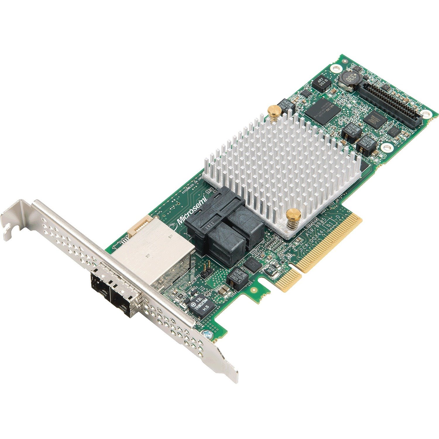 Microchip Adaptec 8885Q 12Gbps PCIe Gen 3 SAS/SATA RAID Adapter - maxCache 3.0