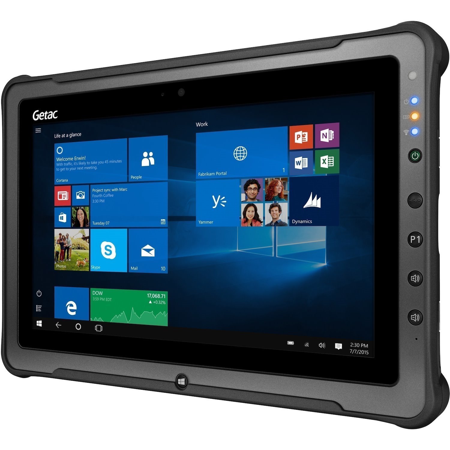 Getac F110 Rugged Tablet - 11.6" Full HD - 16 GB - 512 GB SSD - Windows 11 Pro 64-bit