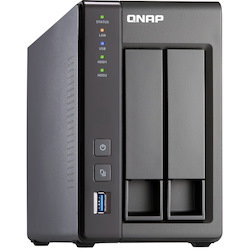QNAP Turbo NAS TS-251+ 2 x Total Bays NAS Storage System - Intel Celeron Quad-core (4 Core) 2 GHz - 8 GB RAM - DDR3L SDRAM