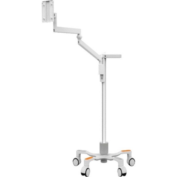 CTA Digital Medical VESA Compatible Articulating Arm Rolling Floor Stand