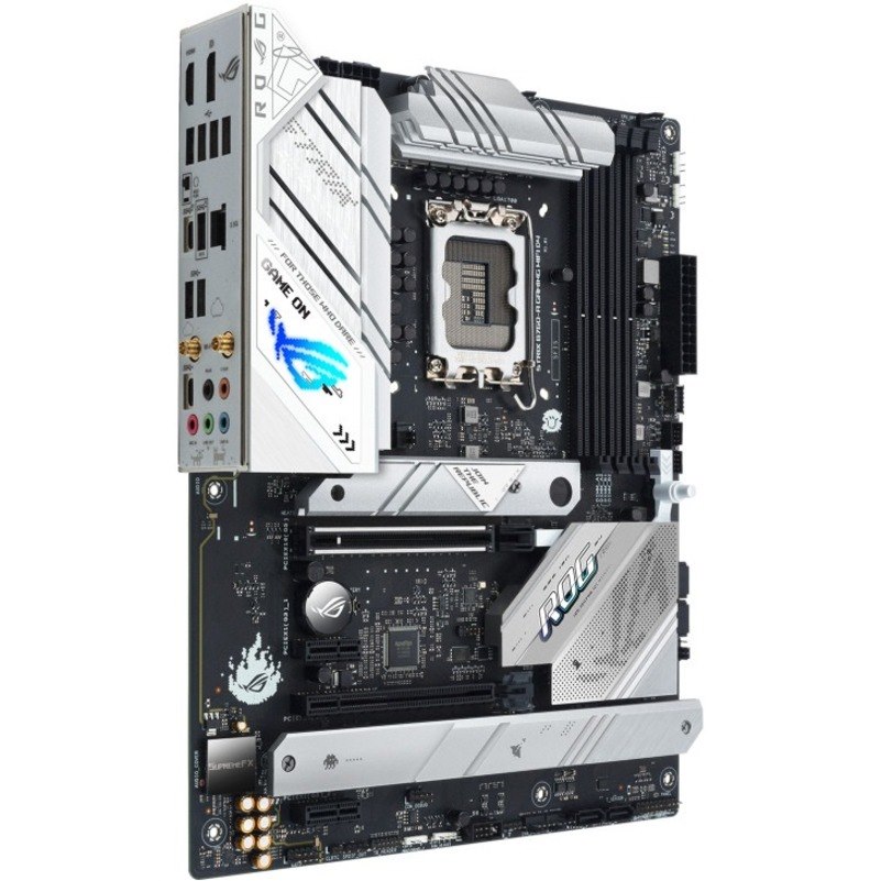 Asus ROG STRIX B760-A GAMING WIFI D4 Gaming Desktop Motherboard - Intel B760 Chipset - Socket LGA-1700 - ATX