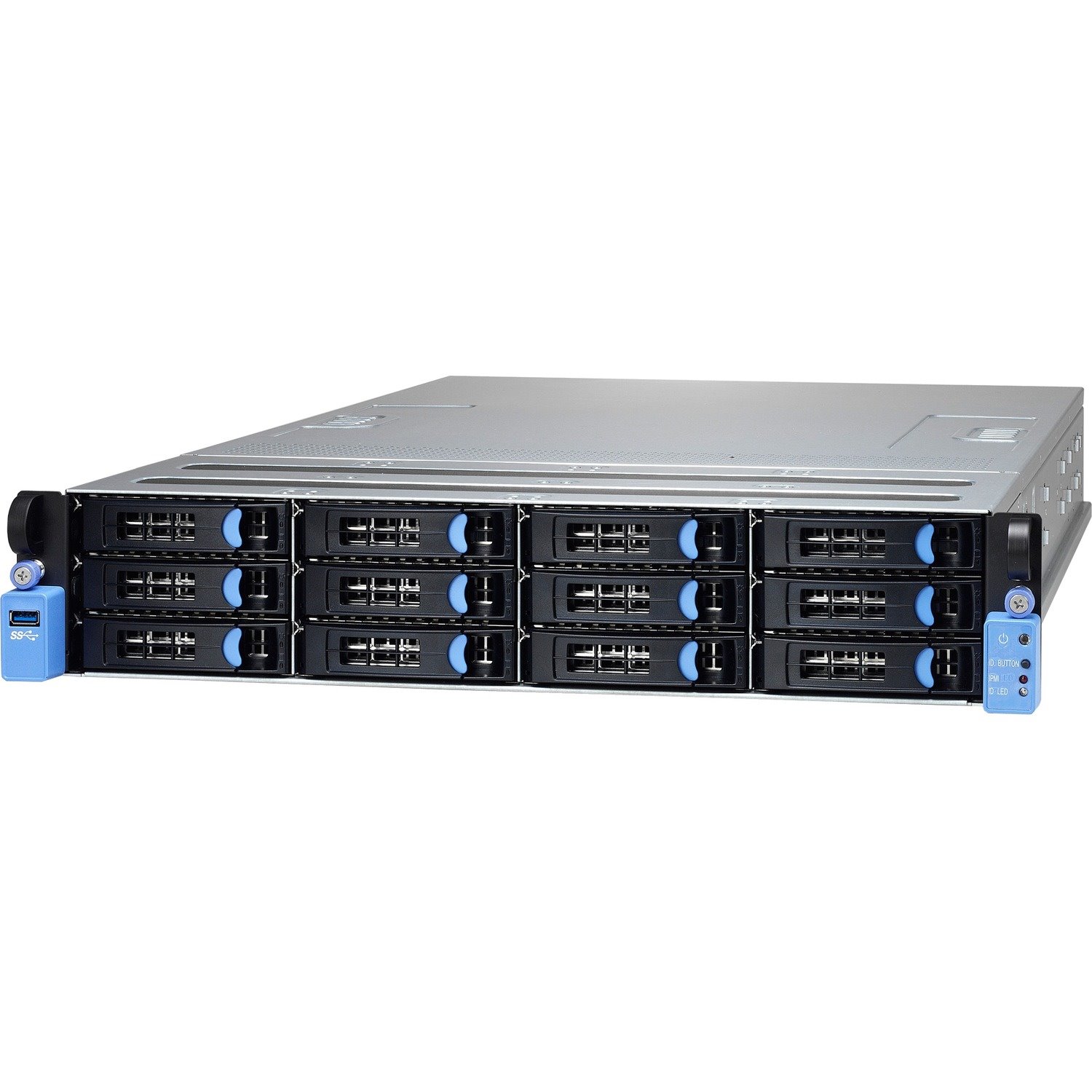 Tyan TN71-BP012 2U Rack-mountable Server - 1 x IBM POWER8 3.33 GHz - 16 GB RAM - 8 TB HDD - (2 x 4TB) HDD Configuration - 12Gb/s SAS, Serial ATA/600 Controller