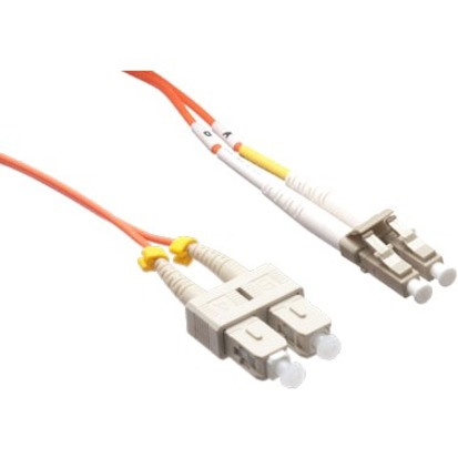 Axiom LC/SC Multimode Duplex OM1 62.5/125 Fiber Optic Cable 50m