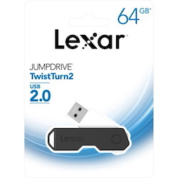 Lexar 64GB JumpDrive TwistTurn2 USB 2.0 Flash Drive