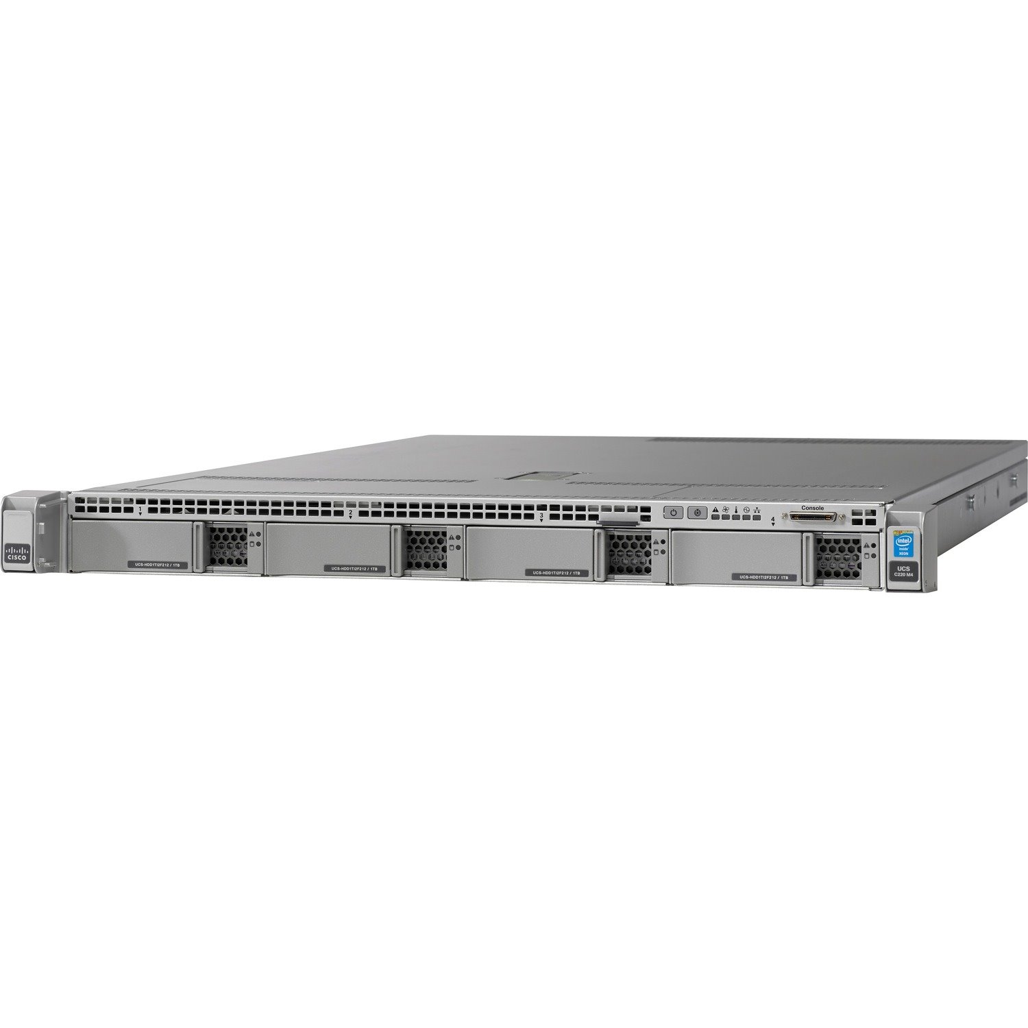 Cisco C220 M4 1U Rack Server - 2 x Intel Xeon E5-2630 v3 2.40 GHz - 64 GB RAM - Serial ATA/600 Controller