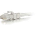 C2G 25ft Cat6 Ethernet Cable - Snagless Unshielded (UTP) - White