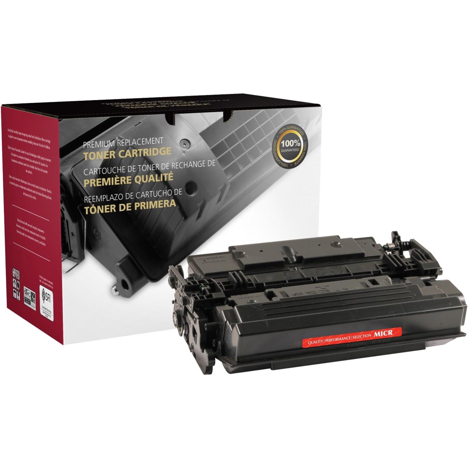 Clover Imaging Remanufactured High Yield MICR Toner Cartridge for HP CF287X, TROY 02-81676-001