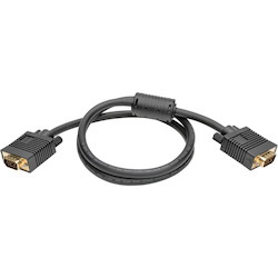 Tripp Lite 3ft VGA Coax Monitor Cable High Resolution HD15 Male / Male 3'