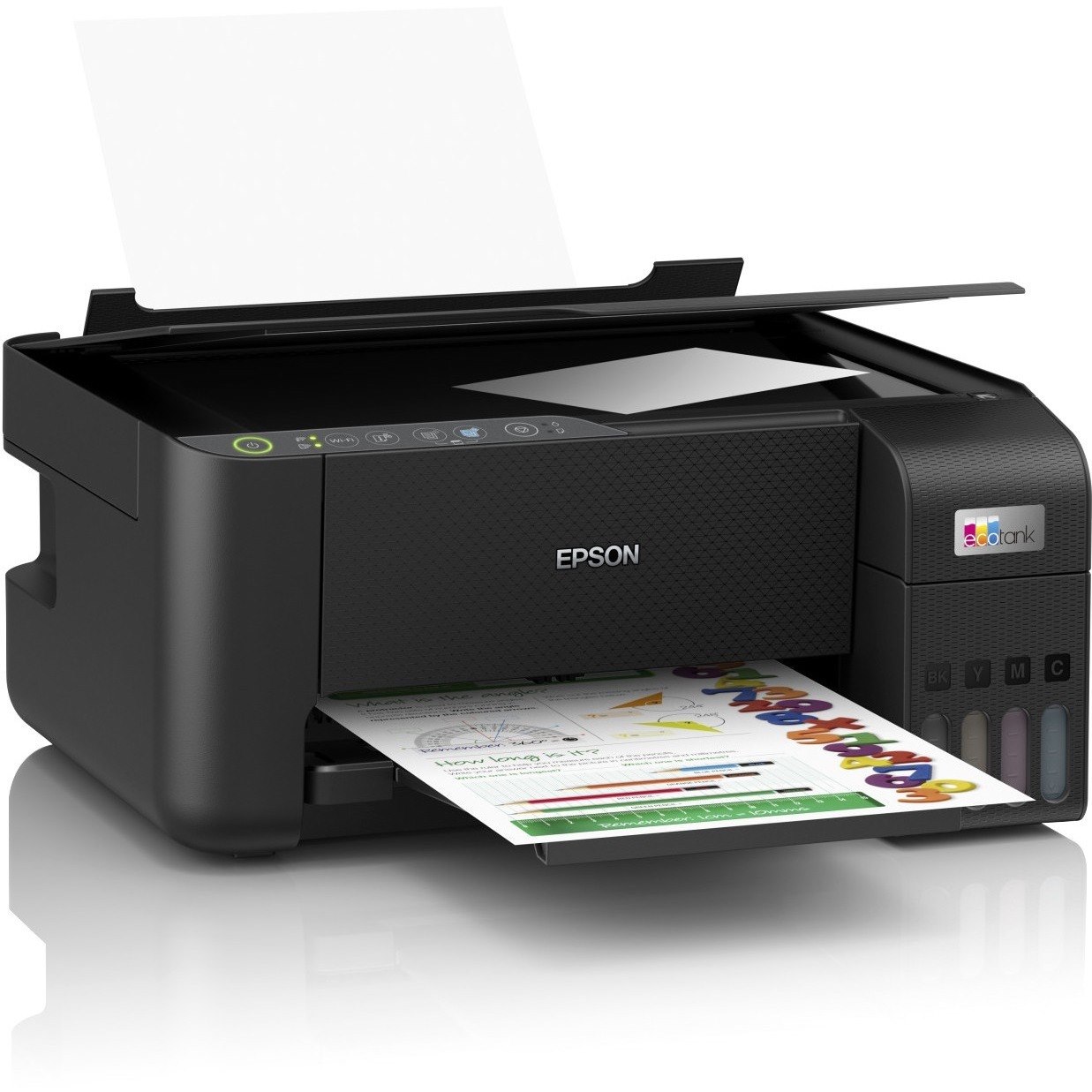 Epson ET-2814 Wireless EcoTank Inkjet Multifunction Printer - Colour - Black