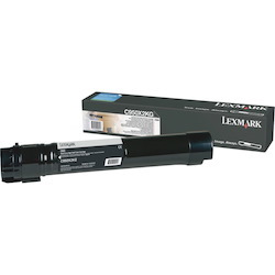 Lexmark C950X2KG Original Extra High Yield Laser Toner Cartridge - Black - 1 Pack