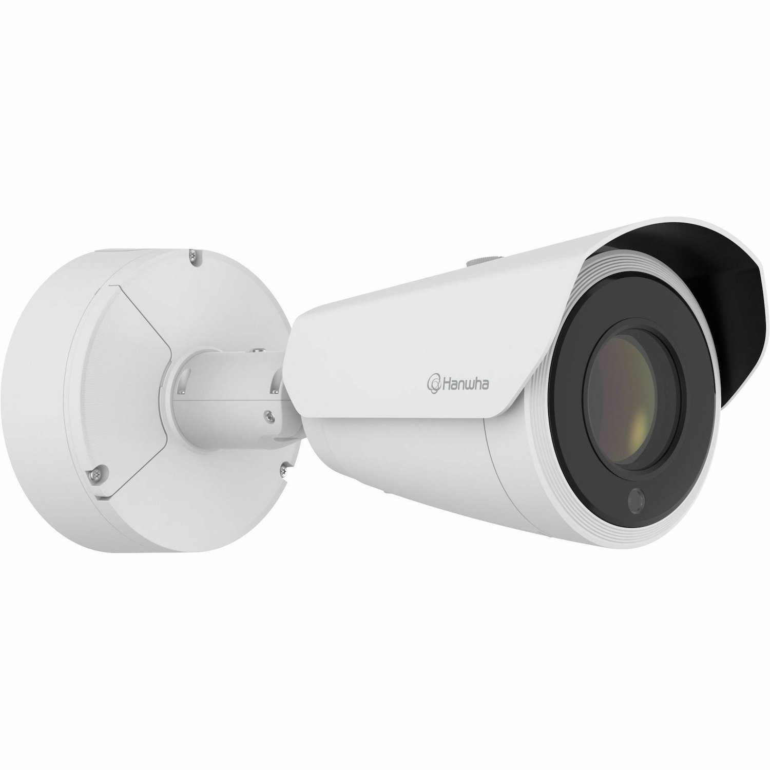 Hanwha PNO-A9311RLP 4K Network Camera - Color - Bullet - White - TAA Compliant