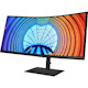 Samsung ViewFinity S6 S34A654UBN 34" Class UW-QHD Curved Screen LCD Monitor - 21:9 - Black